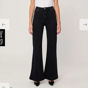 ROLLA'S Black Flare Jeans